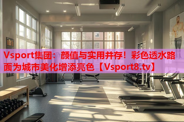 Vsport集團：顏值與實(shí)用并存！彩色透水路面為城市美化增添亮色